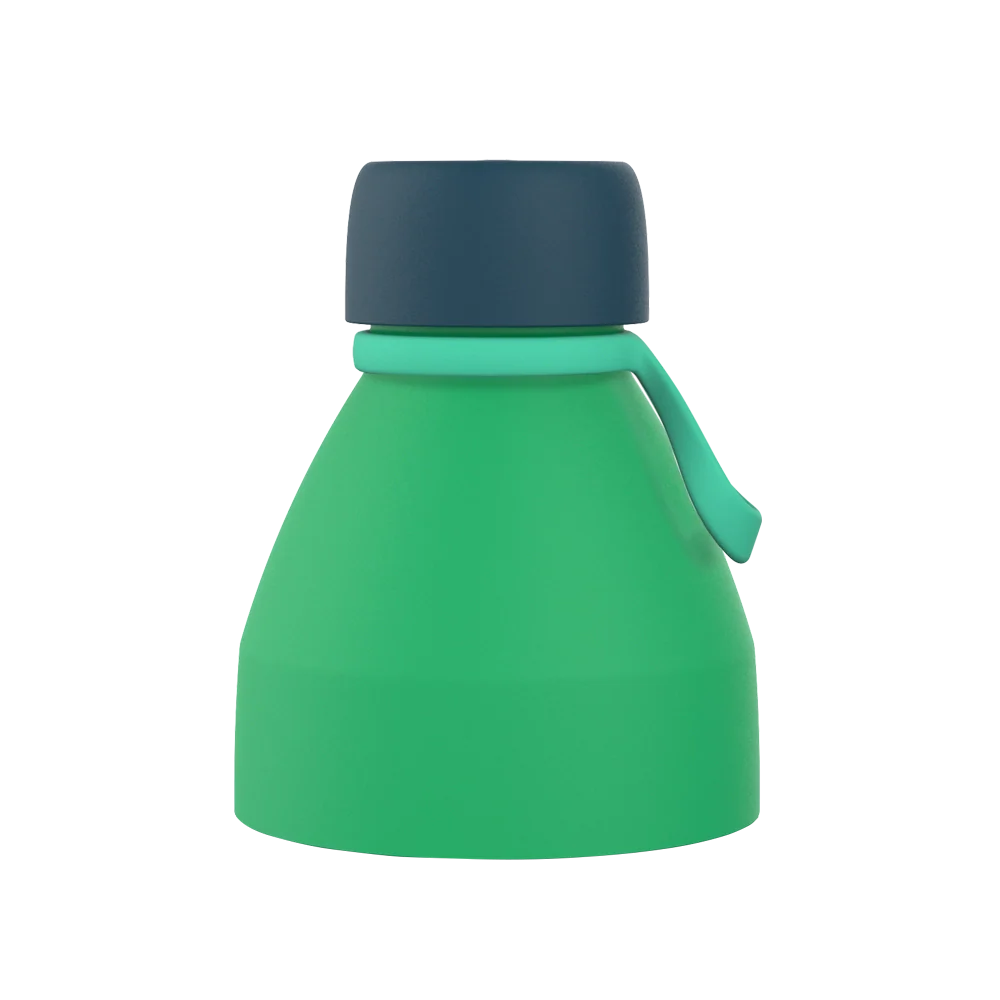 Helix Bottle Lid - Stainless Steel | Emerald