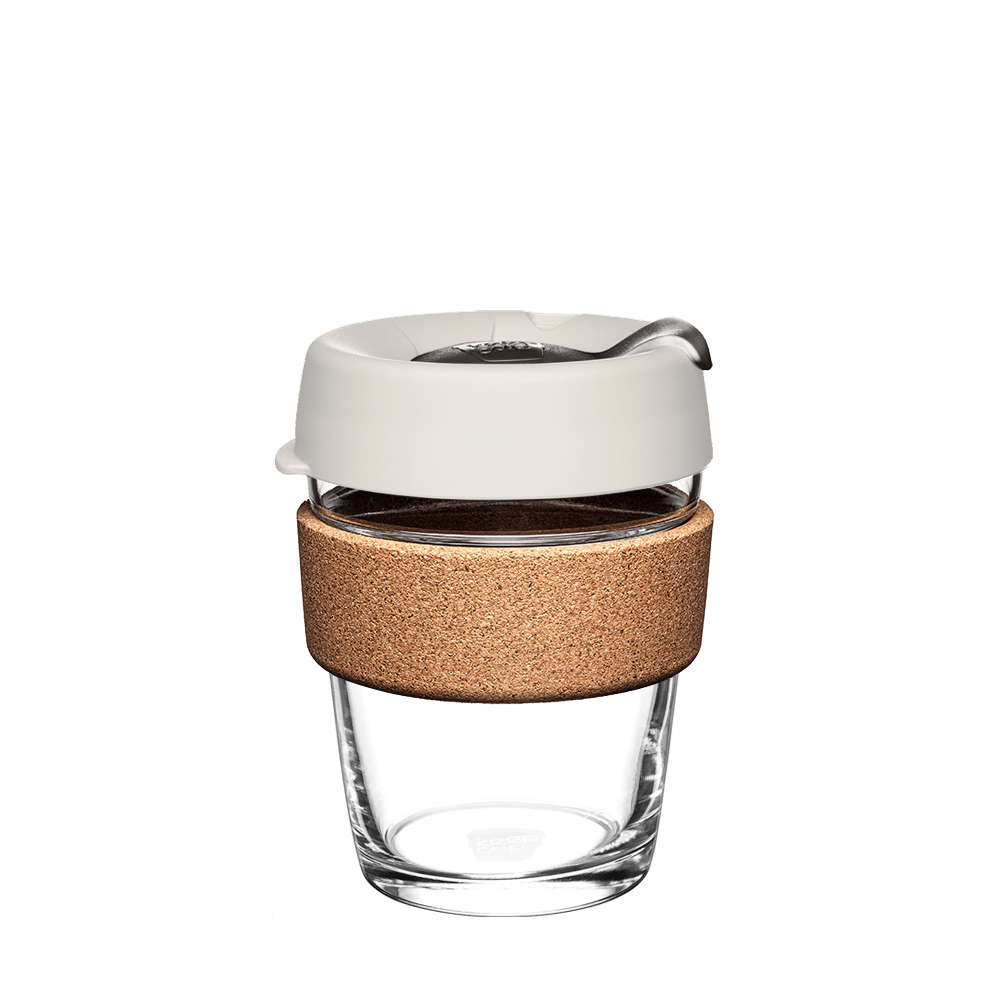 Brew Cork Glass Cup - 12oz | Filter
