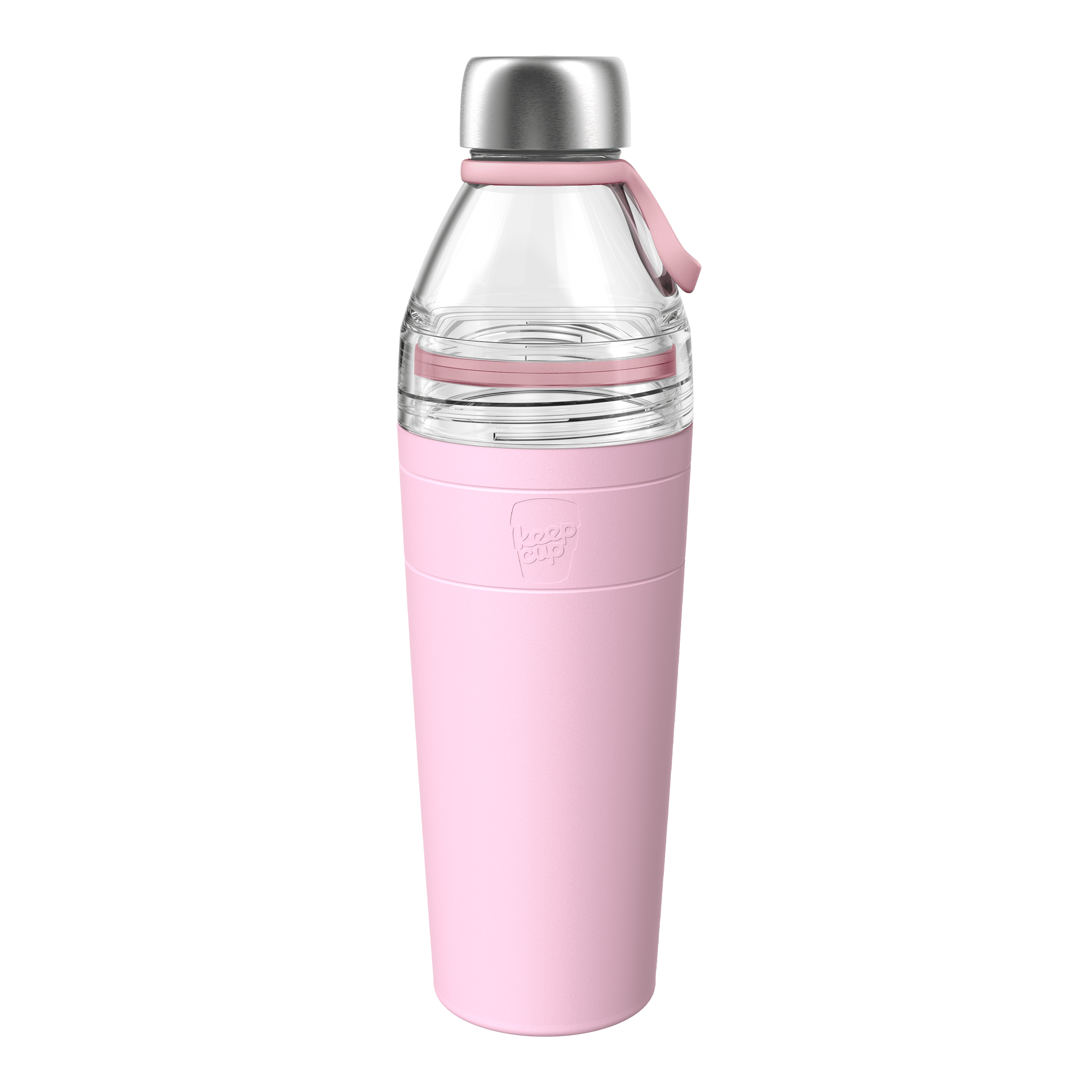 Helix Bottle Clear Top - 770ml | Pashmak Pink