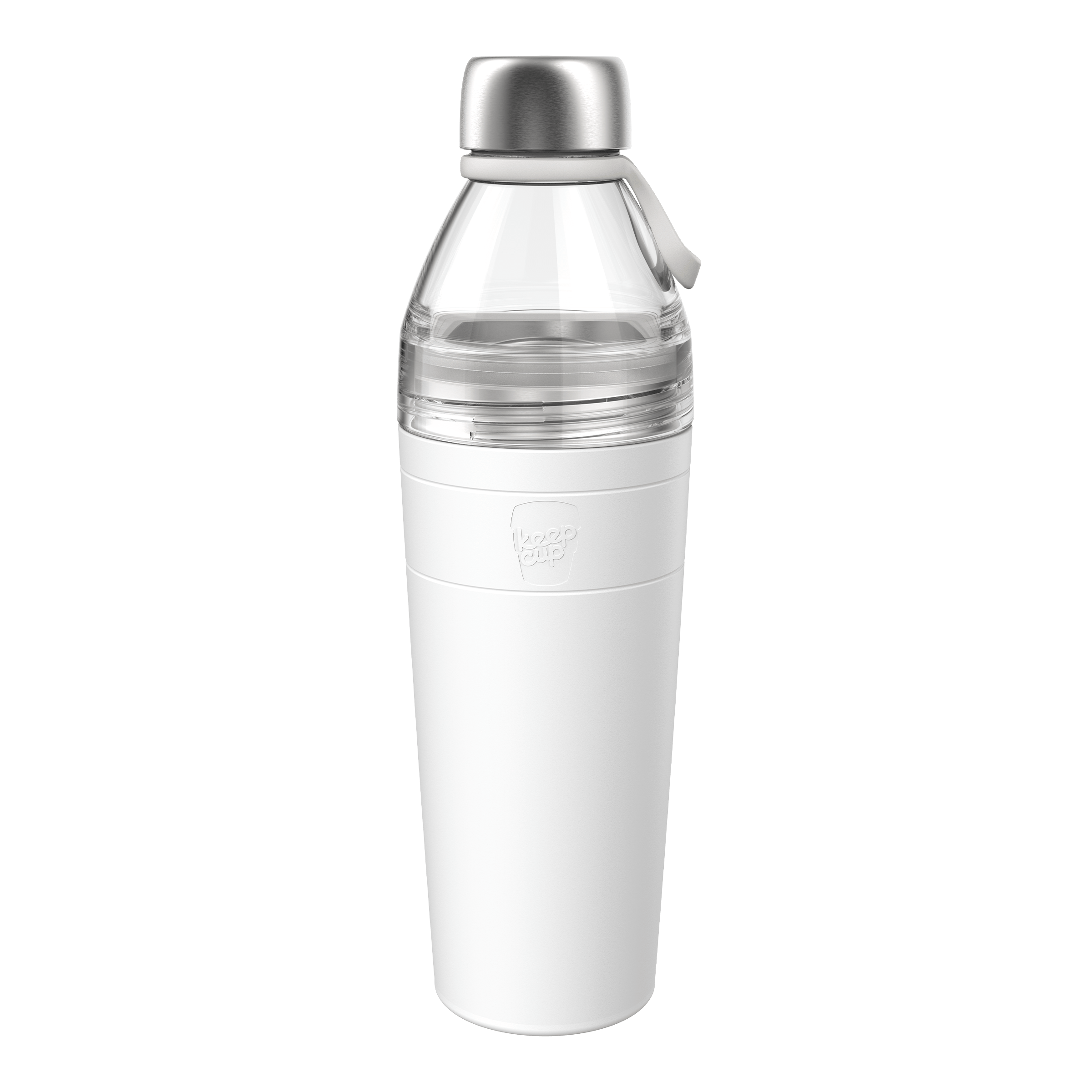 Helix Bottle Clear Top - 770ml | White