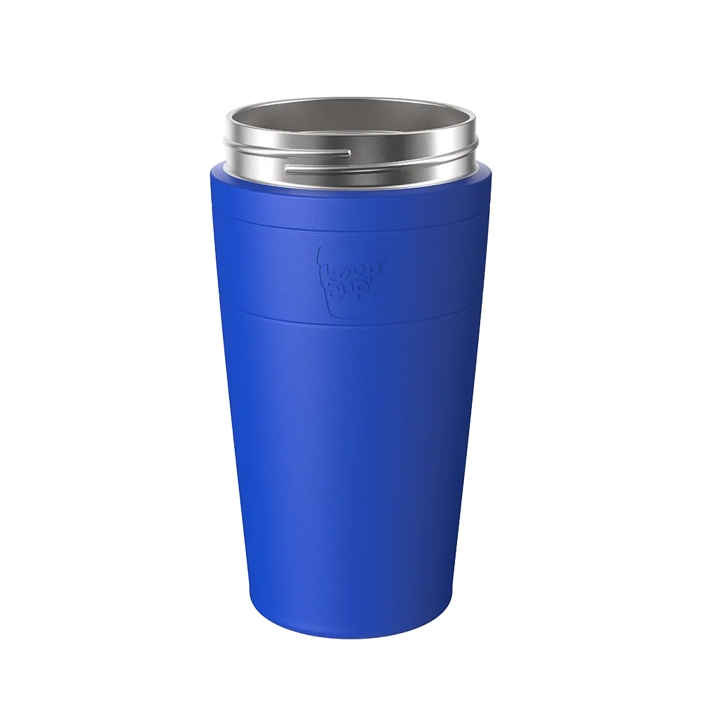 Helix Stainless Steel Base - L 16oz | Electric Blue