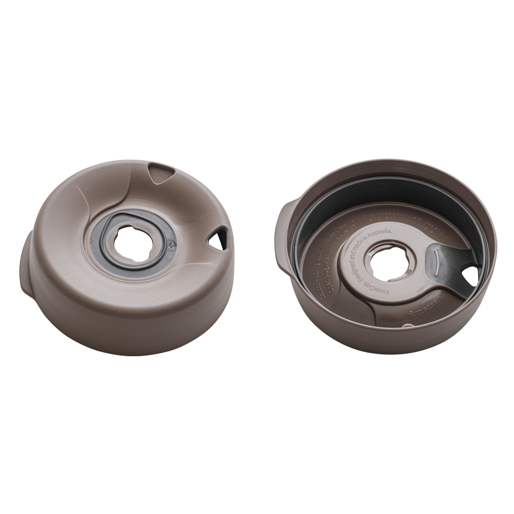 Splashproof Lid Base - Brew - XS | Silver Brown