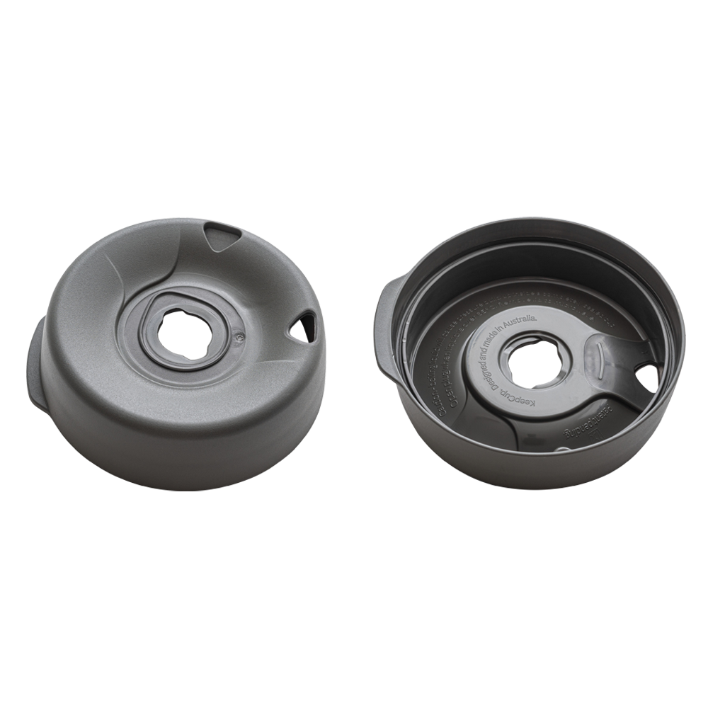 Splashproof Lid Base - S/M/L | Soft Charcoal