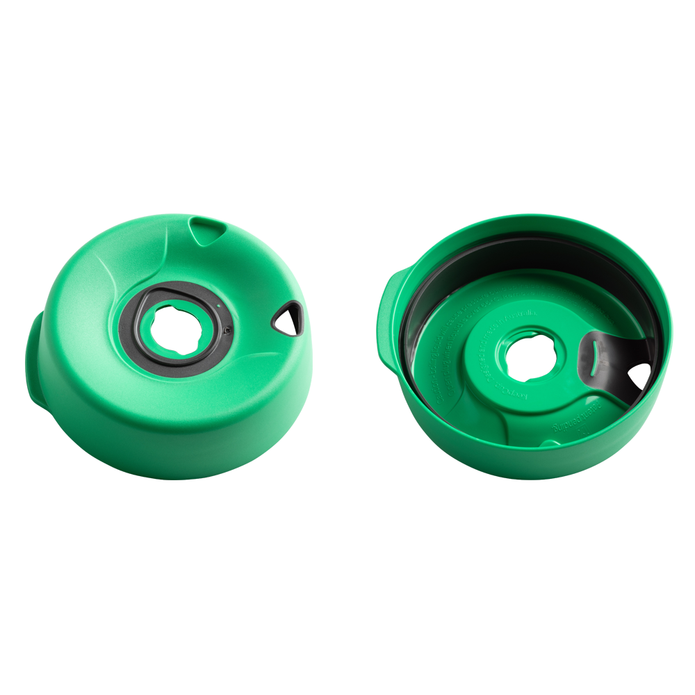 Splashproof Lid Base - S/M/L | Emerald
