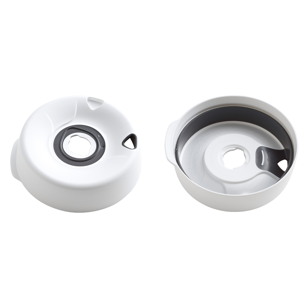 Splashproof Lid Base - S/M/L | White