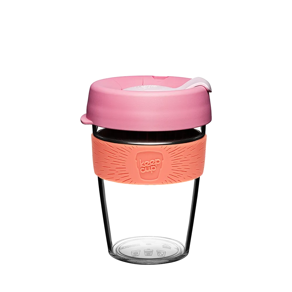 KeepCup Herbruikbare koffiebeker Brew - Gehard glas Small (8oz) R2d2 KeepCup Herbruikbare koffiebeker Brew - Gehard glas Small (8oz) R2d2