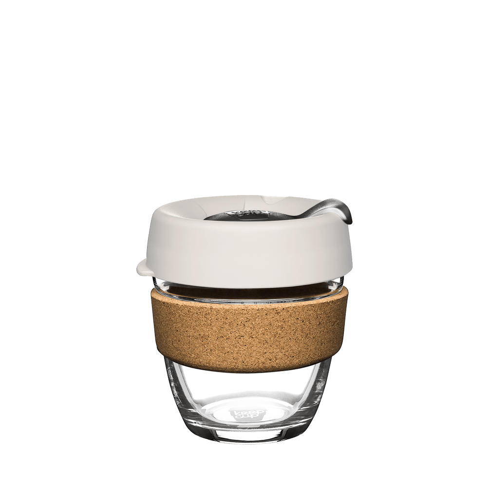 Brew Cork Glass Cup - 8oz | Filter