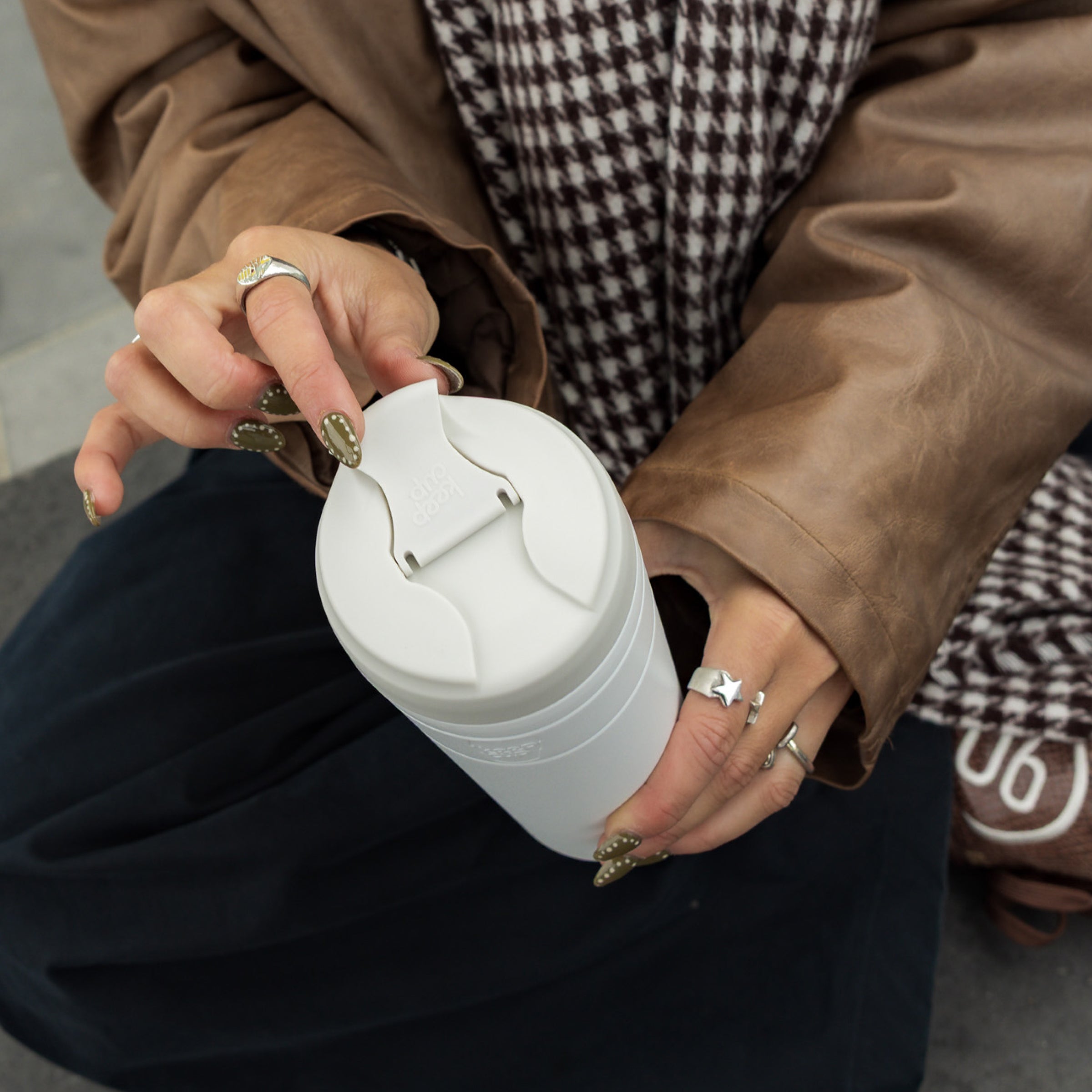 Commuter - XL 20oz | Bone White