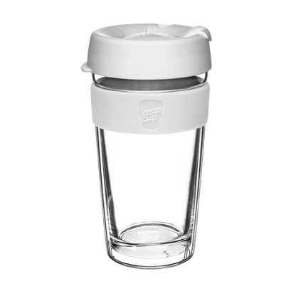 KeepCup Longplay Cold Cup – Bicchiere da caffè ghiaccio a doppia parete con coperchio e cannuccia, 454 ml, Pashmak KeepCup Longplay Cold Cup – Bicchiere da caffè ghiaccio a doppia parete con coperchio e cannuccia, 454 ml, Pashmak