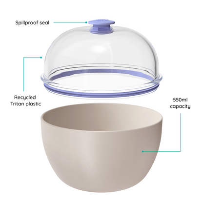 Go Bowl Original - 550ml | Bone Orchid