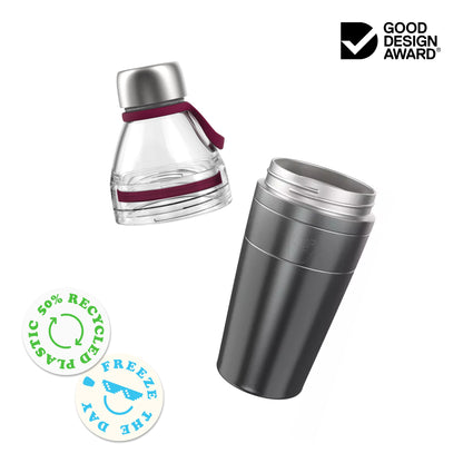 Helix Bottle Clear Top - 660ml | Cloud