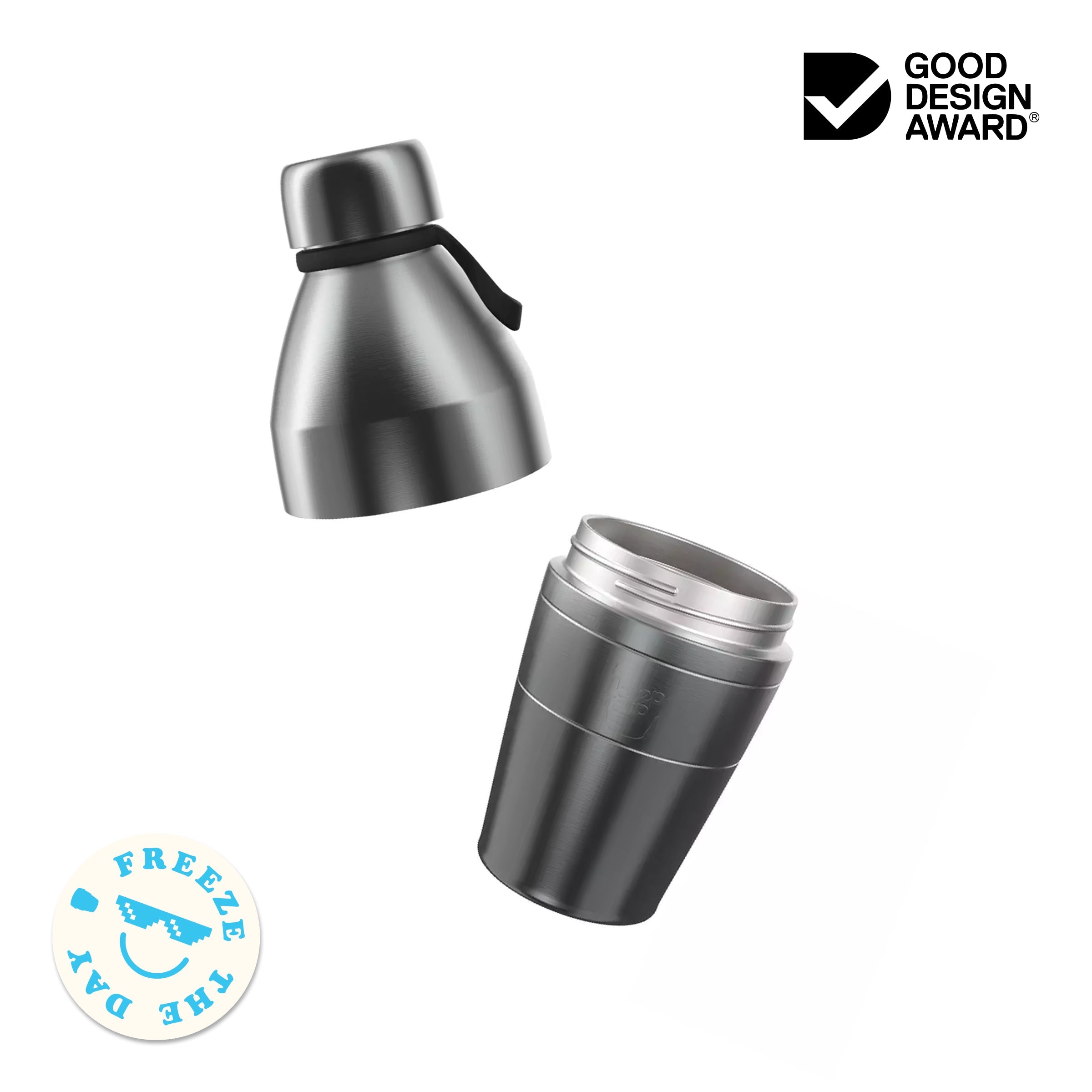 Helix Bottle - M 530ml | Cloud White
