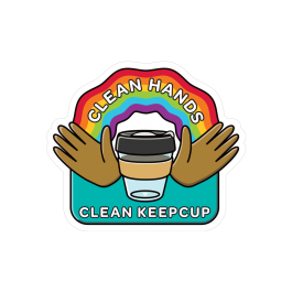 KeepCup Magnet - Clean Hands, Clean KeepCup