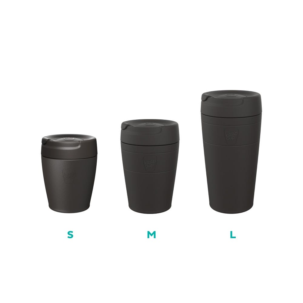 KeepCup Traveller sizes