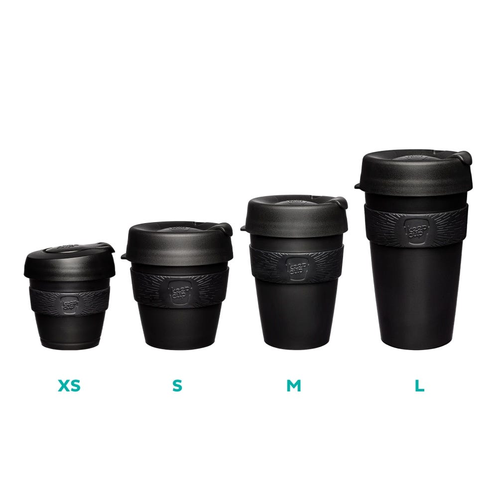 KeepCup Original sizes